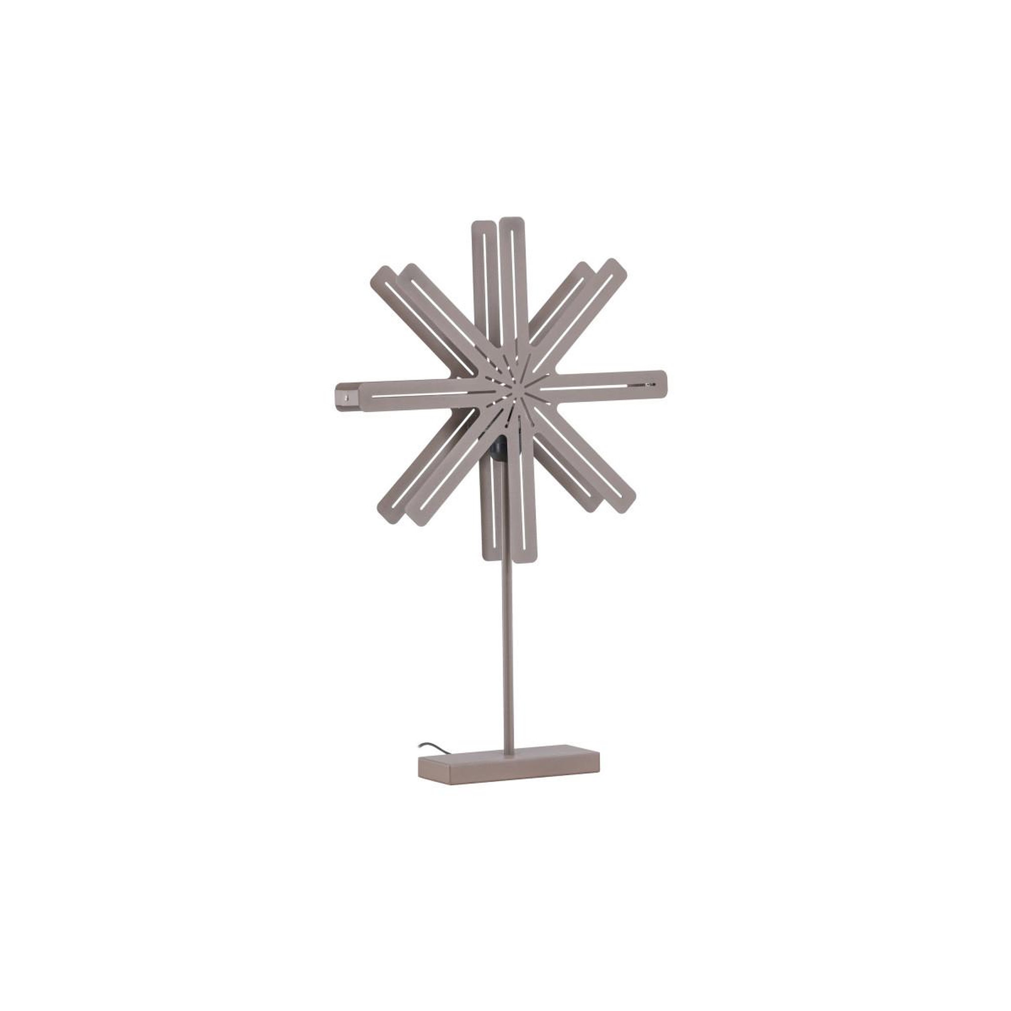 Voir la diapositive 3 : Paris Prix Lampe à poser déco  safsen  67cm marron