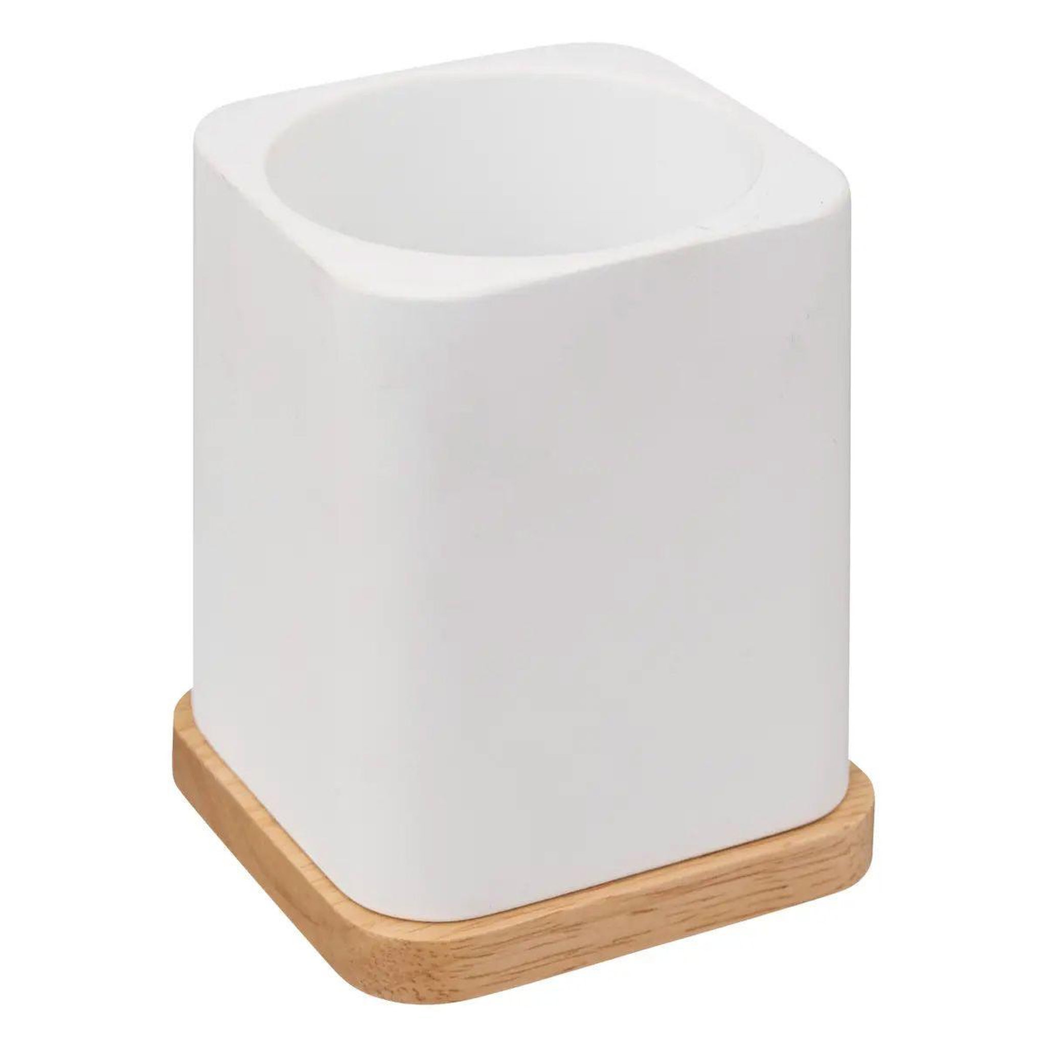 Voir la diapositive 3 : FIVE Brosse wc design  natureo  35cm blanc