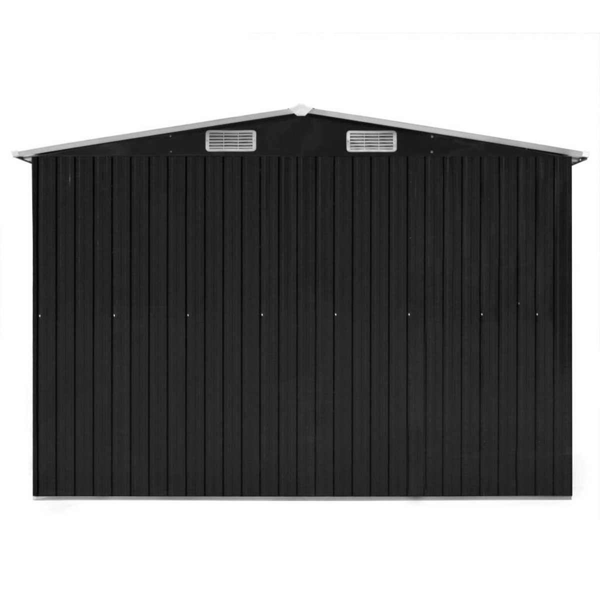 VIDAXL Abri de jardin Anthracite 257x990x181 cm Acier galvanise