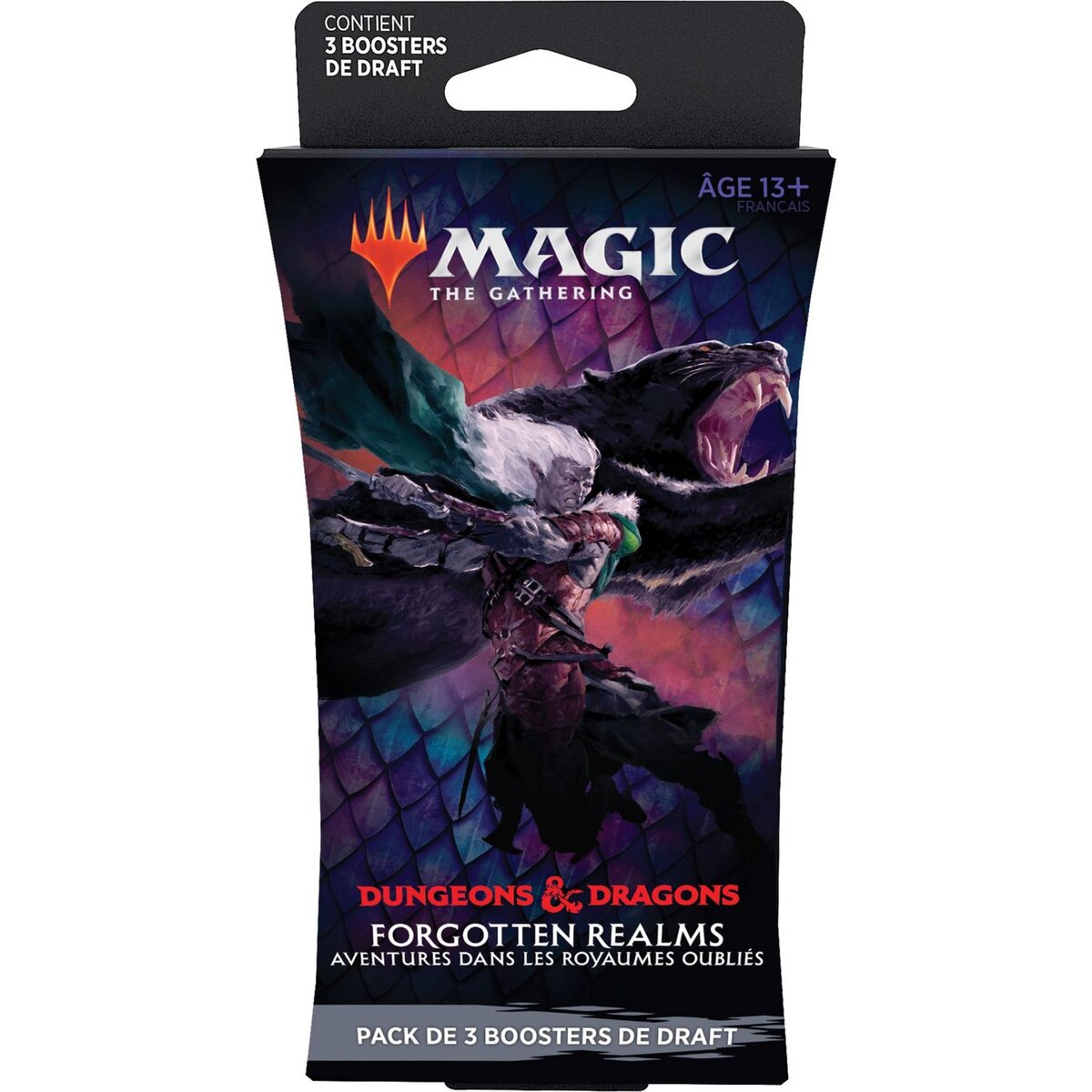 ASMODEE Magic the Gathering Aventures dans les Royaumes Oubliés Pack 3 boosters