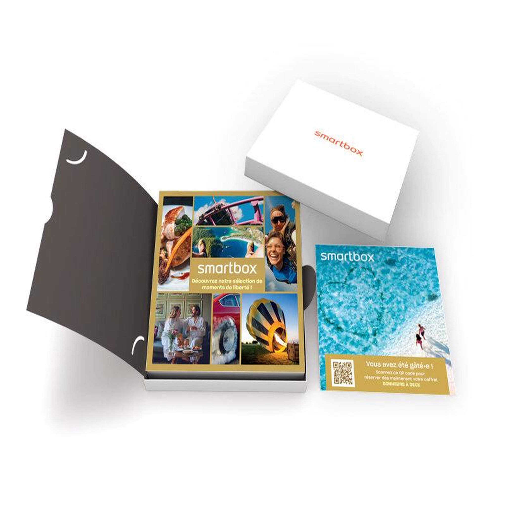 Voir la diapositive 2 : Smartbox Bonheurs à deux - Coffret Cadeau Multi-thèmes