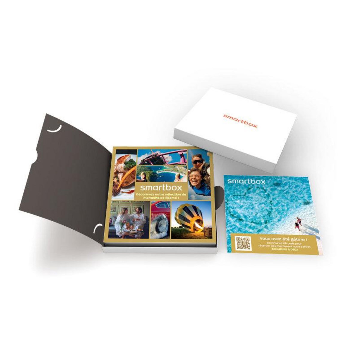 Smartbox Bonheurs à deux - Coffret Cadeau Multi-thèmes