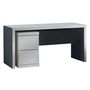 Voir la diapositive 5 : Paris Prix Pack - Lit Enfant, Chevet, Armoire & Bureau  Lara  90x200cm Blanc