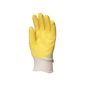 Voir la diapositive 3 : Coverguard Gant de travail EUROTECHNIQUE enduit latex crêpé gris jaune T10 COVERGUARD 3800