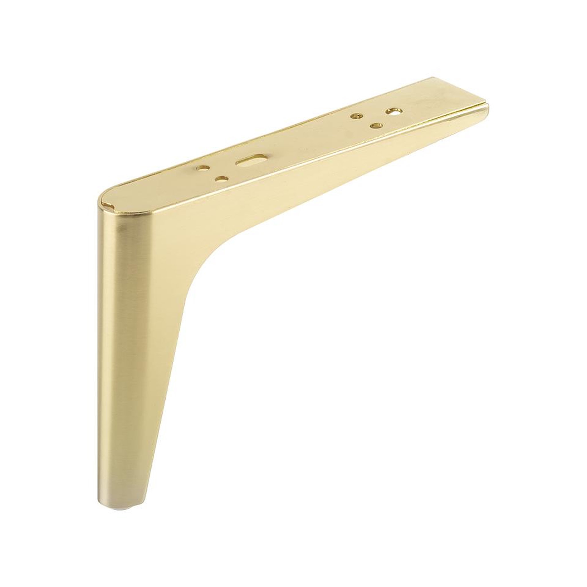 CENTRALE BRICO Pied de meuble fs019 150mm or brossé