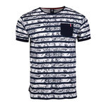 LA MAISON BLAGGIO T shirt /Blanc Homme  a Maison Blaggio Mauricio. Coloris disponibles : Noir