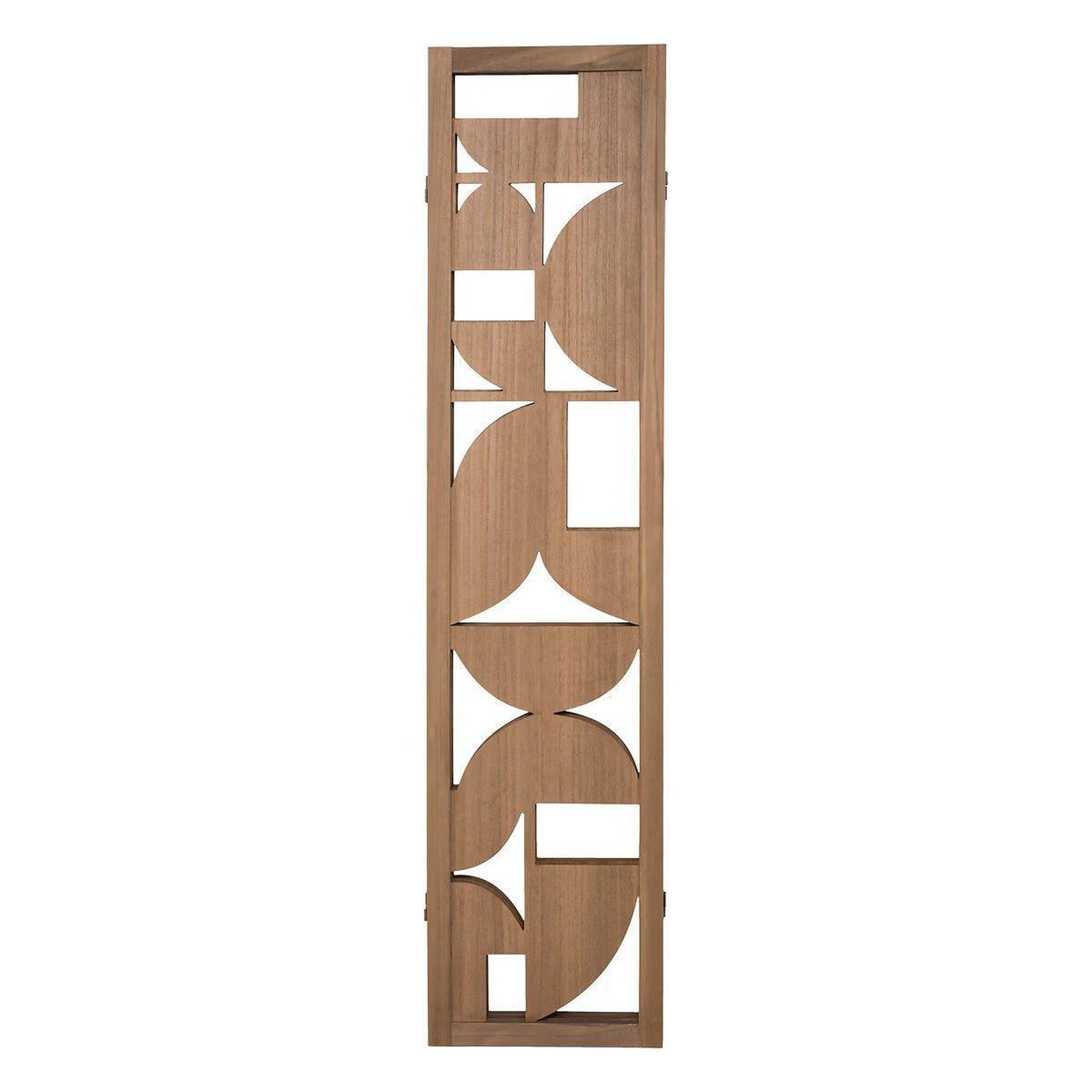Voir la diapositive 2 : ATMOSPHERA Paravent ajouré design  hernan  121x170cm marron