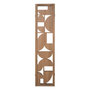 Voir la diapositive 2 : ATMOSPHERA Paravent Ajouré Design  Hernan  121x170cm Marron