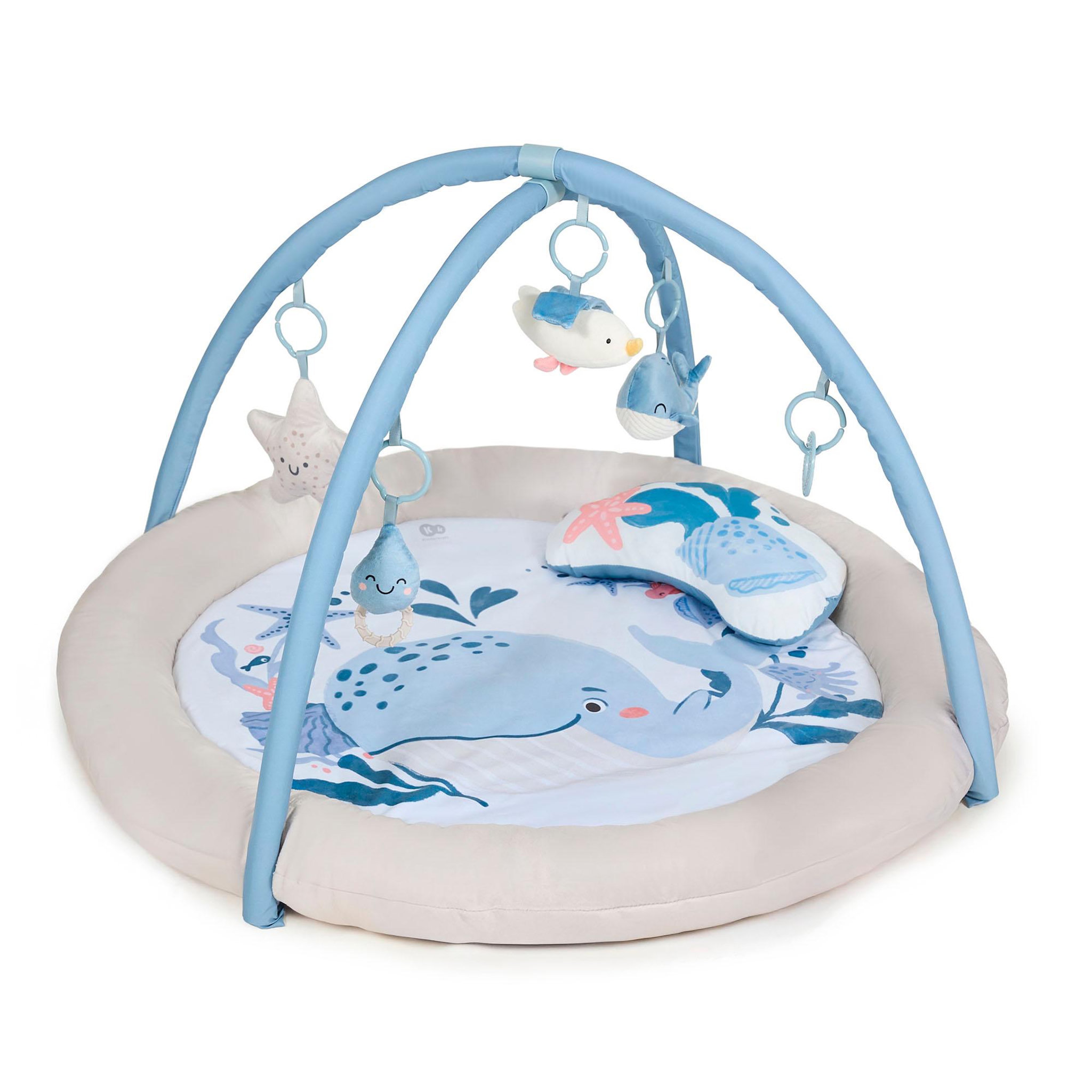 Voir la diapositive 1 : KINDERKRAFT Tapis d'éveil doux avec jouets d'activation et arceaux