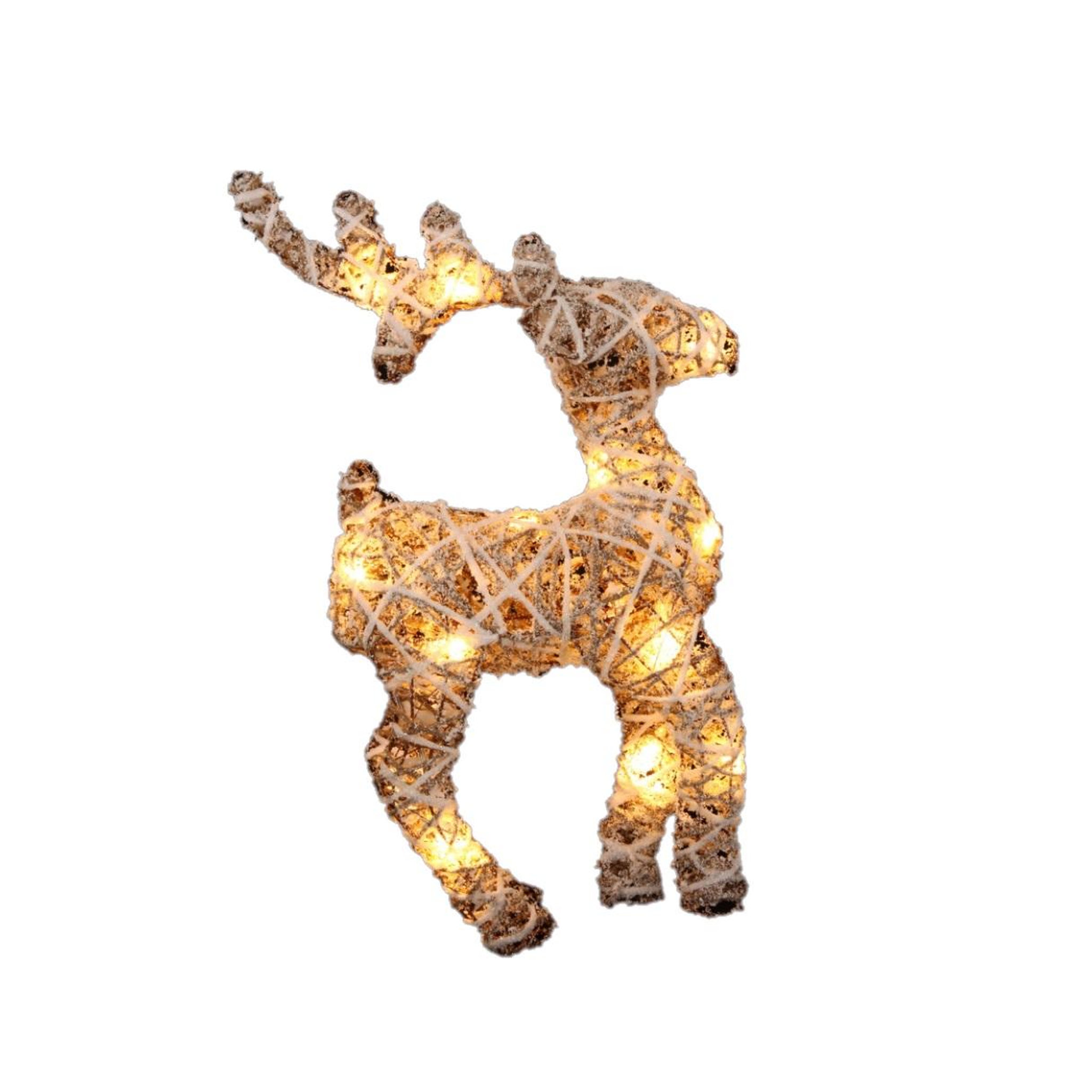 Eden Silhouette de Renne lumineux 15 LED