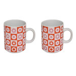 SECRET DE GOURMET Coffret 2 Mugs en Porcelaine  Chachapop  36cl Rose