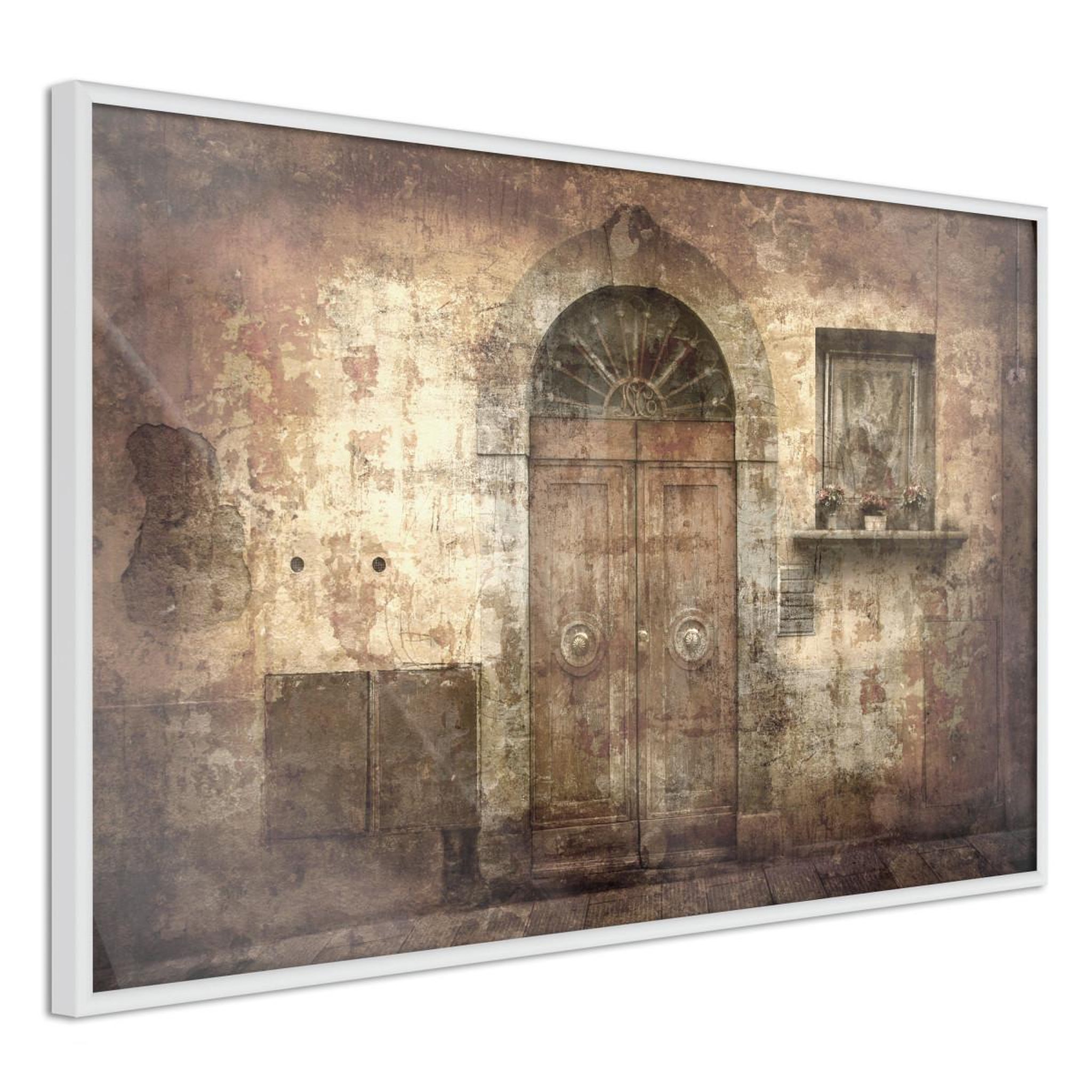 Paris Prix Affiche Murale Encadrée  Mysterious Door