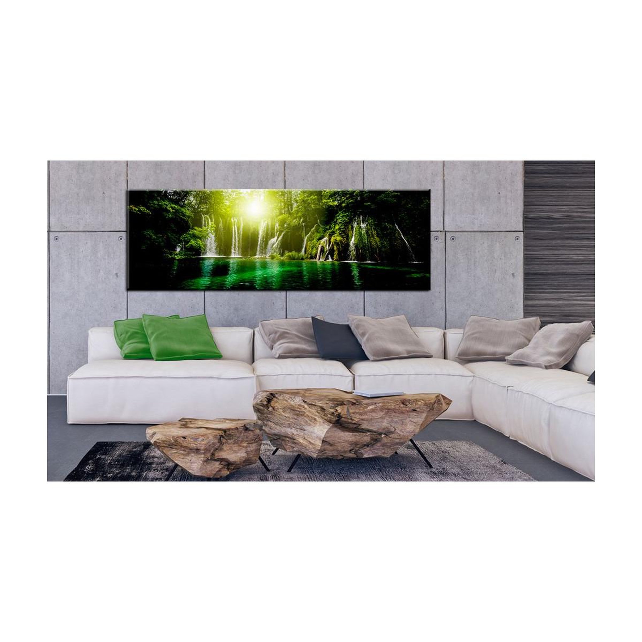 Voir la diapositive 2 : Paris Prix Tableau Imprimé  Emerald Treasure