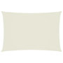 Voir la diapositive 2 : VIDAXL Voile de parasol tissu oxford rectangulaire 2,5x4,5 m creme