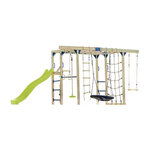 Axi House Structure Boris toboggan vert citron