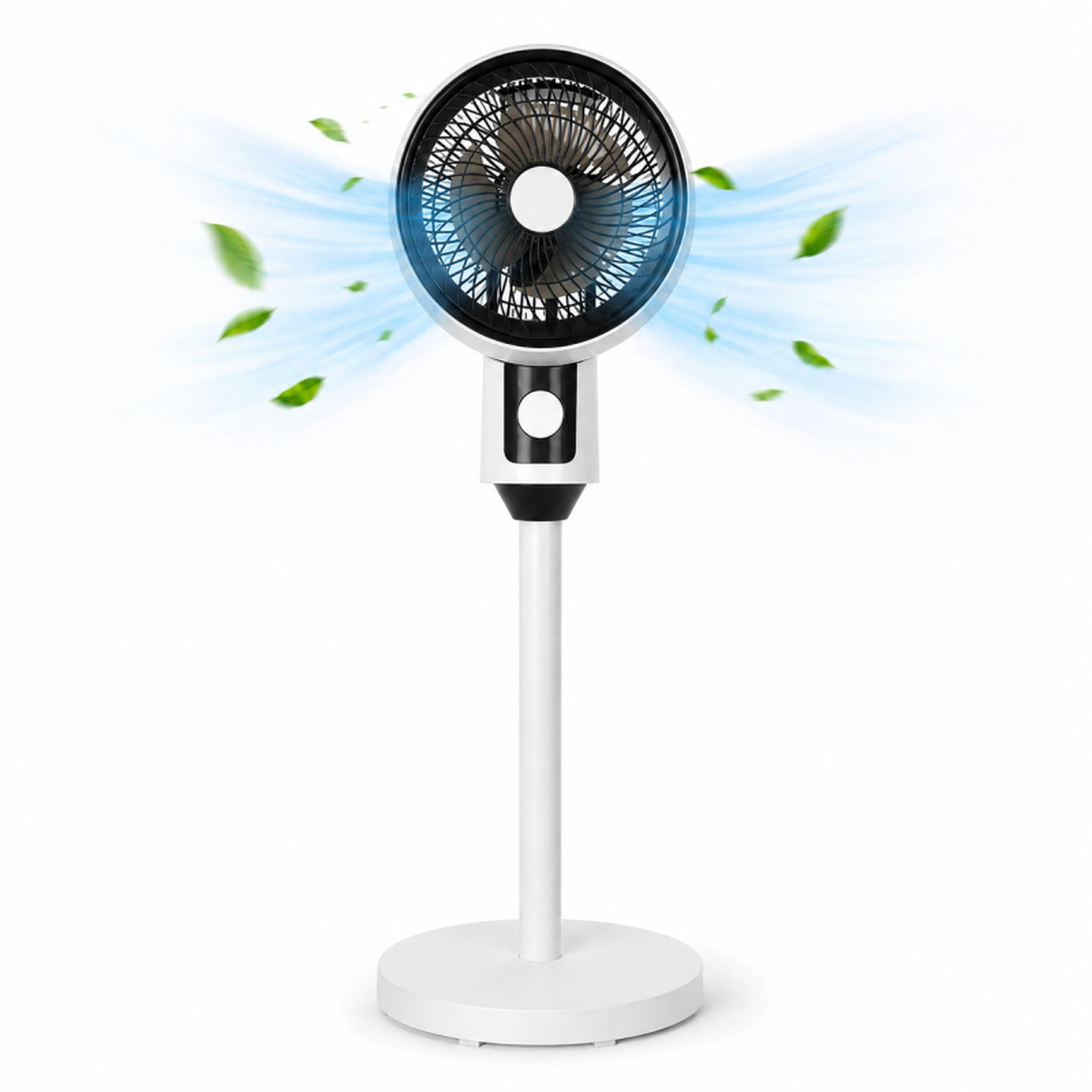Ventilateur - 3 vitesses - 3 modes - oscillation automatique - inclinaison réglable