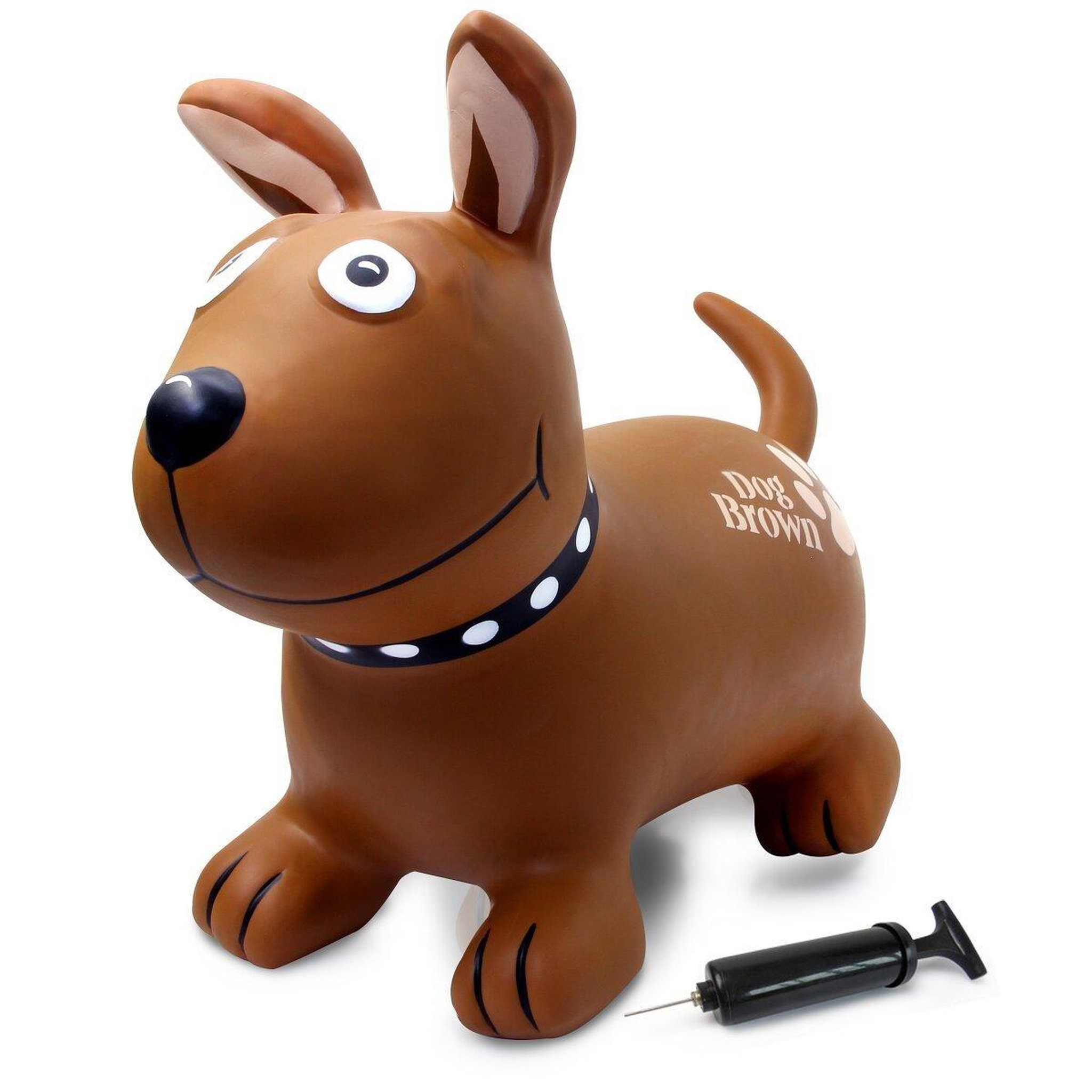 Voir la diapositive 5 : Jamara Animal rebondissante dog brown hoppydoo avec pompe
