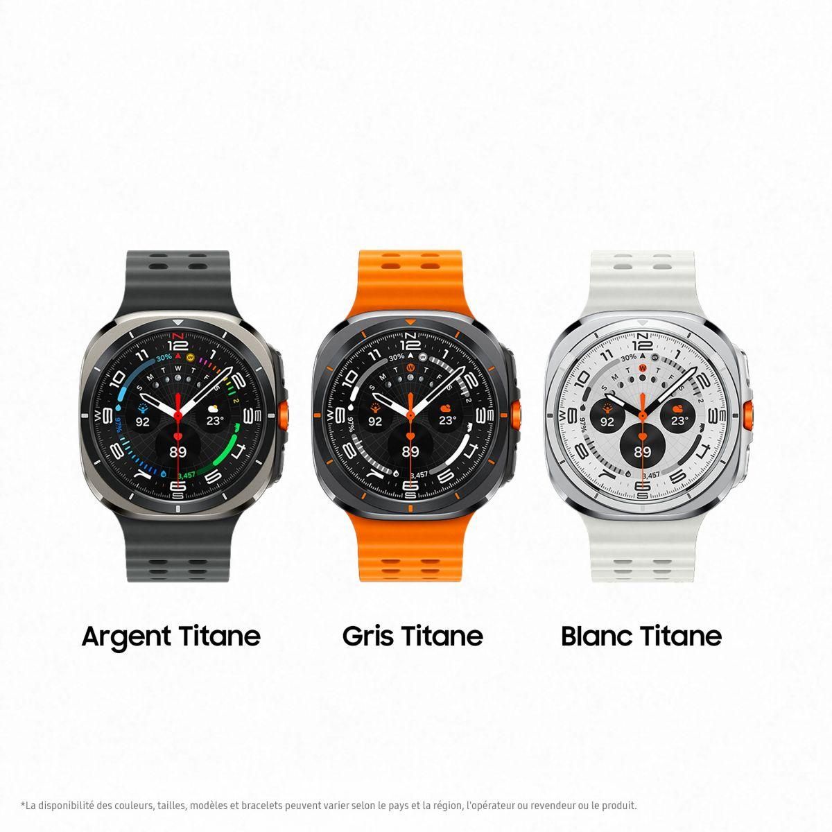 Samsung Montre connectée Galaxy Watch Ultra Blanc Titane