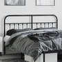 Voir la diapositive 3 : VIDAXL Tete de lit metal noir 160 cm
