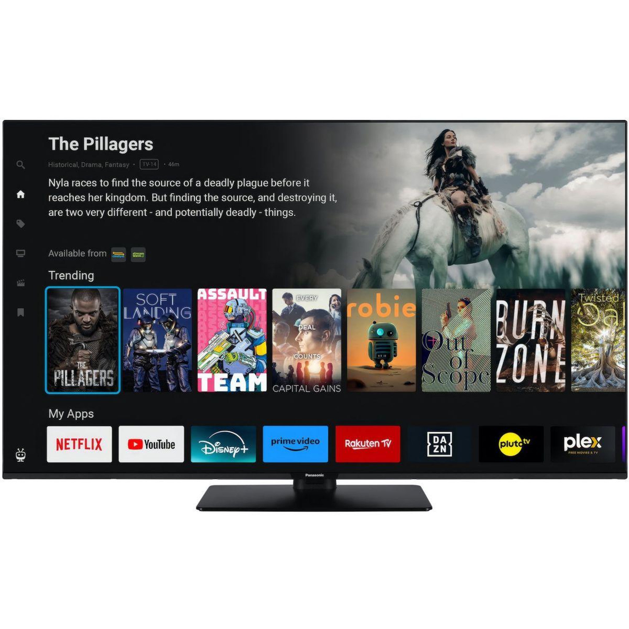 Voir la diapositive 1 : PANASONIC TV LED TB-50W60AEZ