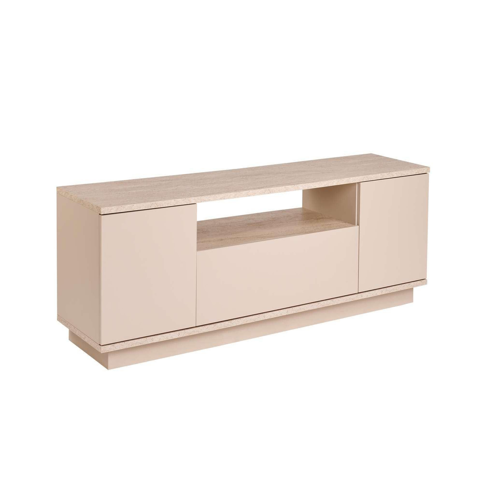 Habitat et Jardin Meuble tv en bois  veramont  - 180 x 44 x 44 cm - beige