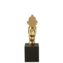 Voir la diapositive 4 : Paris Prix Tête de Cheval sur Socle  Hollywood  44cm Doré