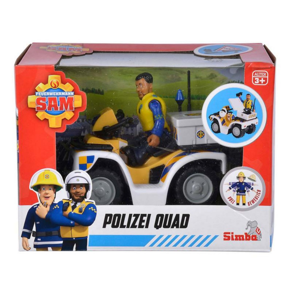 SIMBA SIMBA Fireman Sam Police Quad