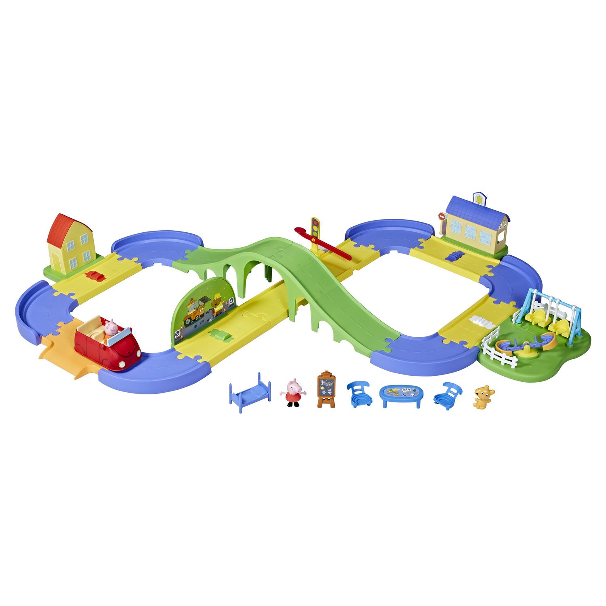 Voir la diapositive 3 : HASBRO Peppa Le circuit en ville 