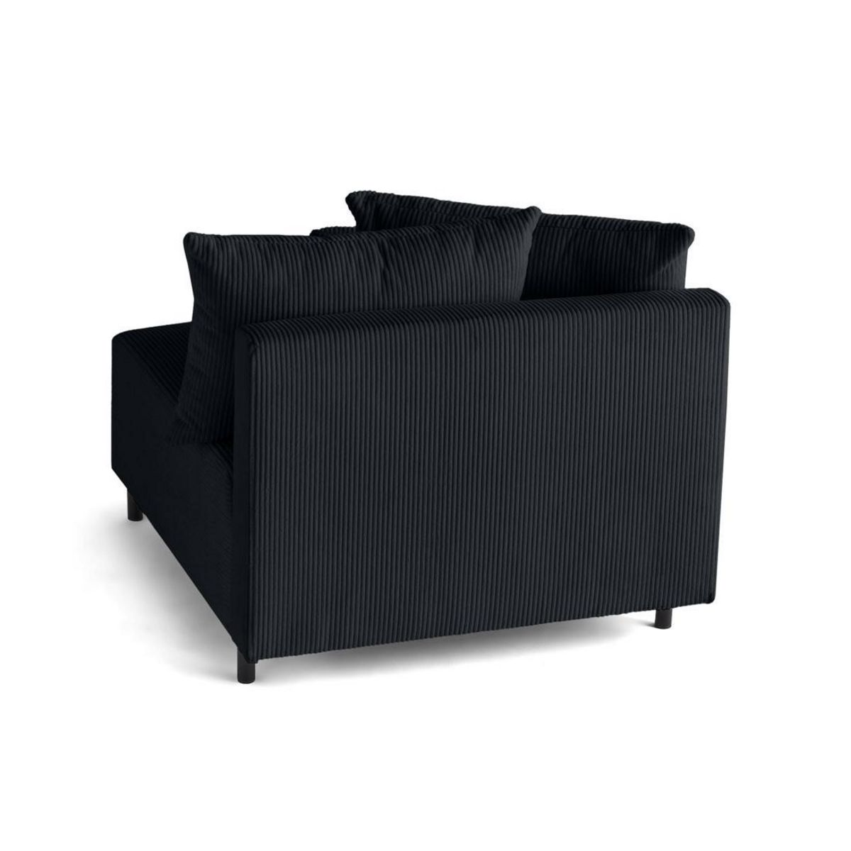 LISA DESIGN Edinburg - module d'assise sans accoudoirs - en velours côtelé