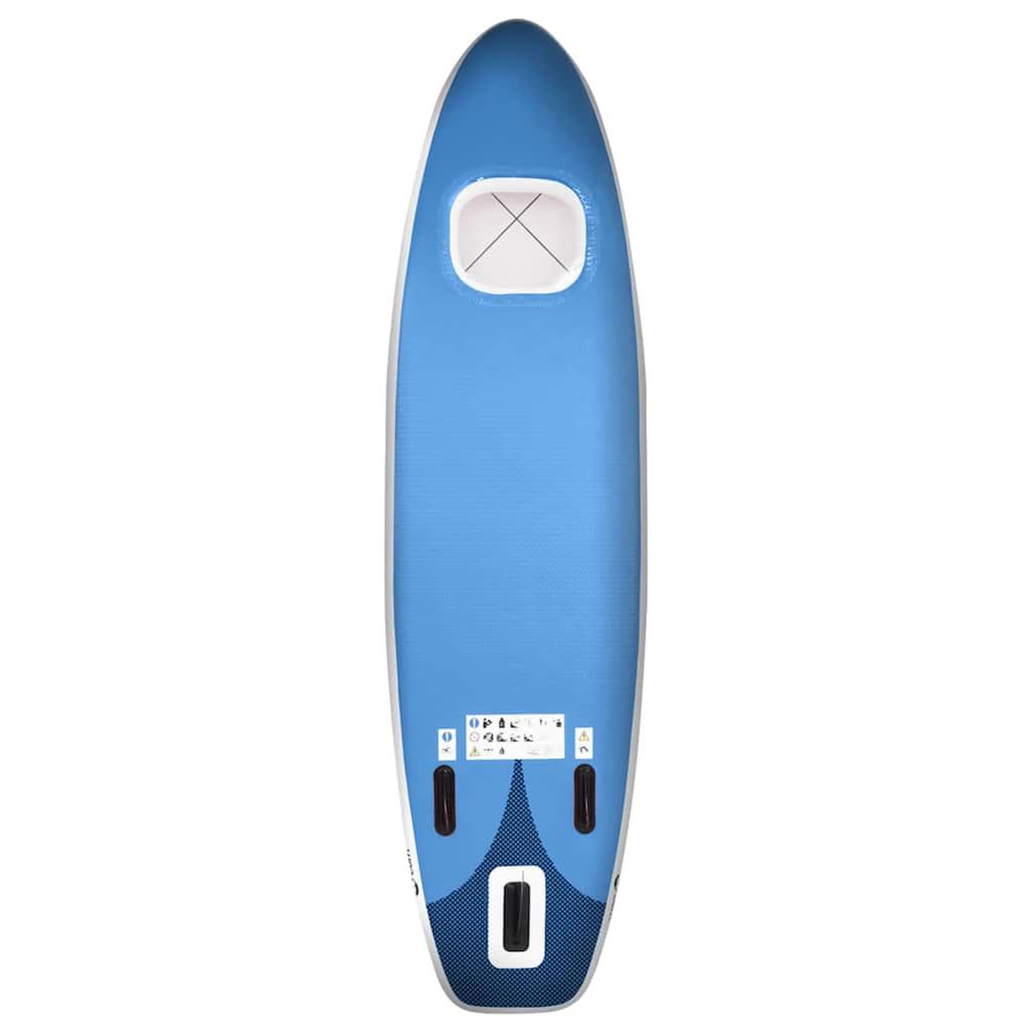 Voir la diapositive 4 : VIDAXL Ensemble de planche SUP gonflable Bleu 300x76x10 cm