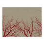 Voir la diapositive 2 : Paris Prix Papier Peint  Red Hot Branches