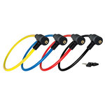Master lock Cable Antivol Vélo [65 cm Câble] [Clé] [Extérieur] [Couleur Aléatoire] 8169EURDPRO