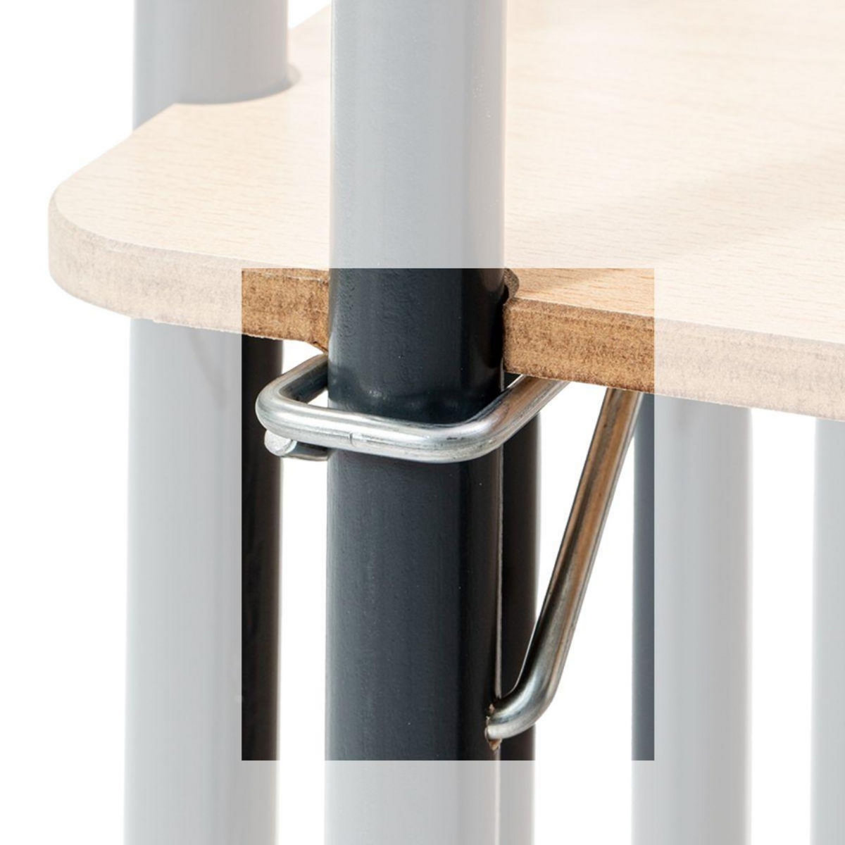 COMBELLE Supports en métal pour parcs et lits Roméo - Lot de 10