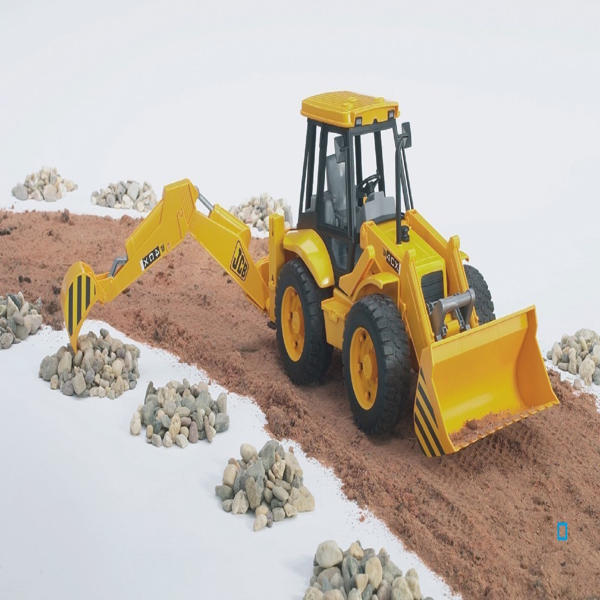 Voir la diapositive 3 : BRUDER BRU TRACTOPELLE JCB 4CX