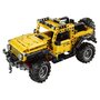 LEGO Technic 42122 Jeep Wrangler Rubicon Modèle de collection de 4x4, SUV tout-terrain