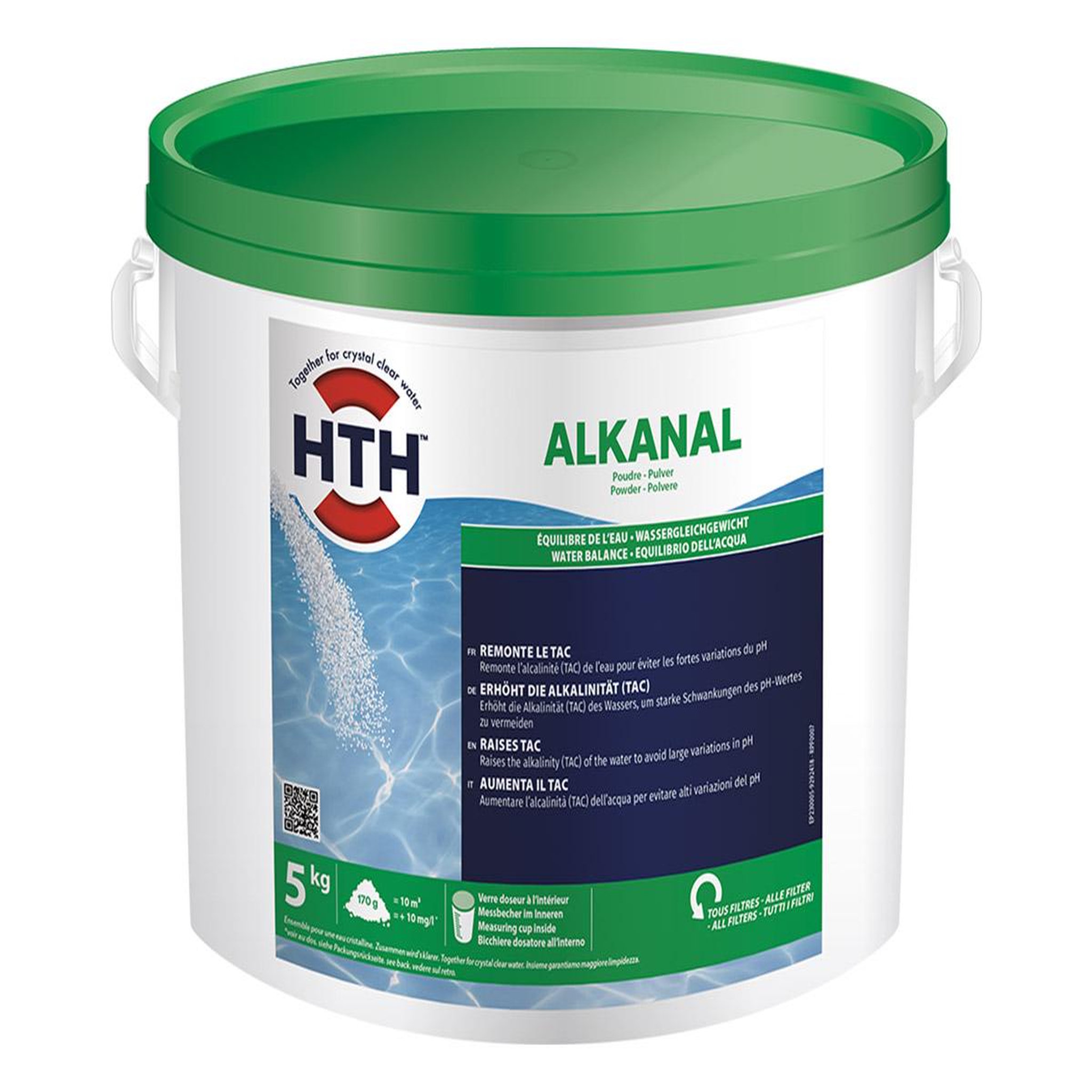 HTH Réhausseur d'alcalinité Alkanal 5 kg - HTH