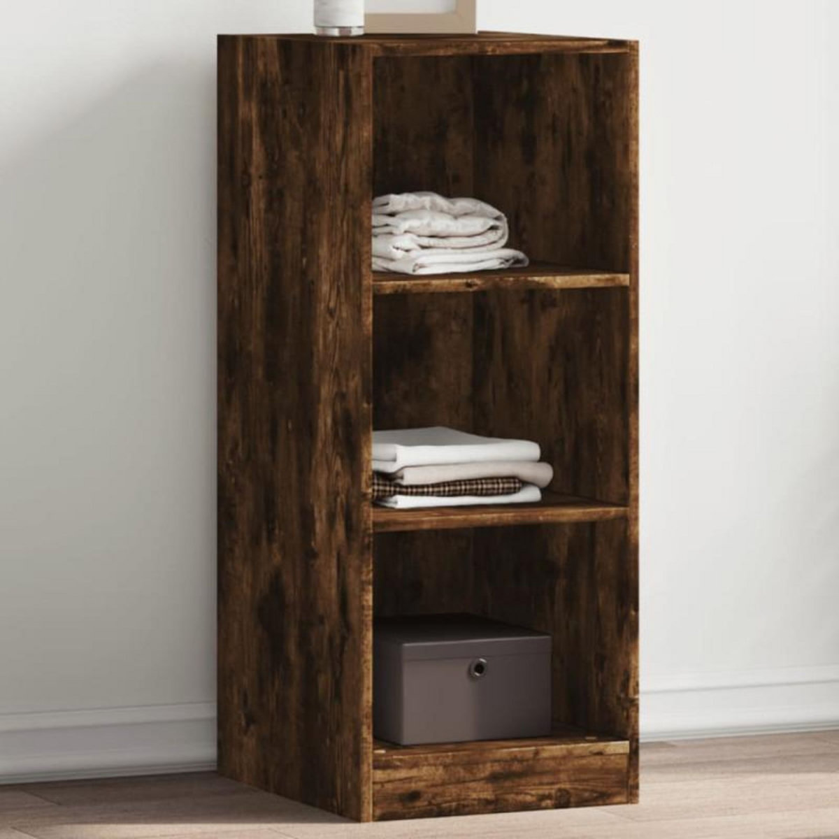 VIDAXL Garde robe chêne fumé 48x41x102 cm bois d ingénierie