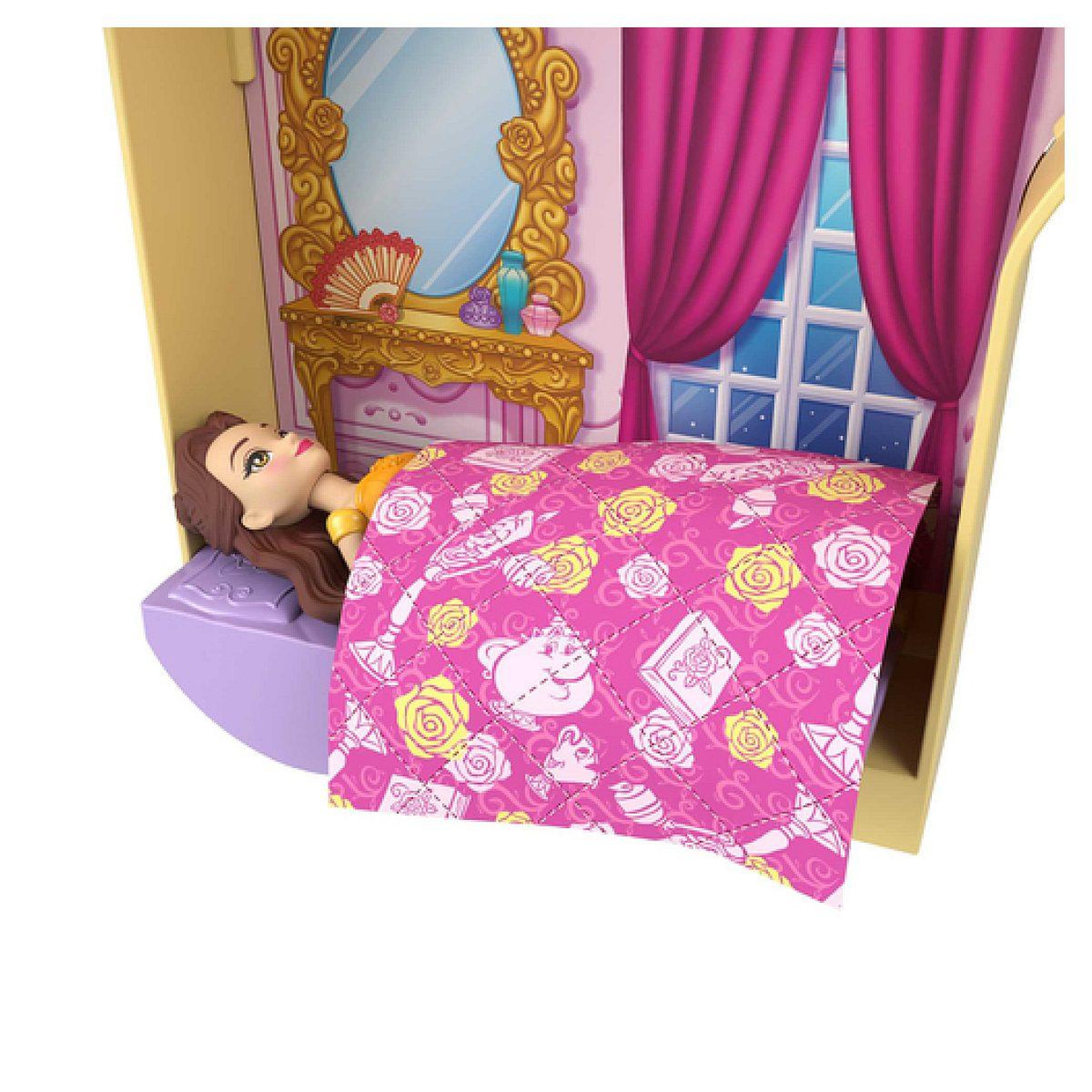 Voir la diapositive 5 : MATTEL Coffret le chateau de belle  mini princesse