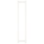 Voir la diapositive 5 : VIDAXL Porte-serviette Blanc 23x18x110 cm Bois de pin massif