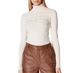 MORGAN Pull Beige Femme Morgan MENTOS. Coloris disponibles : Beige