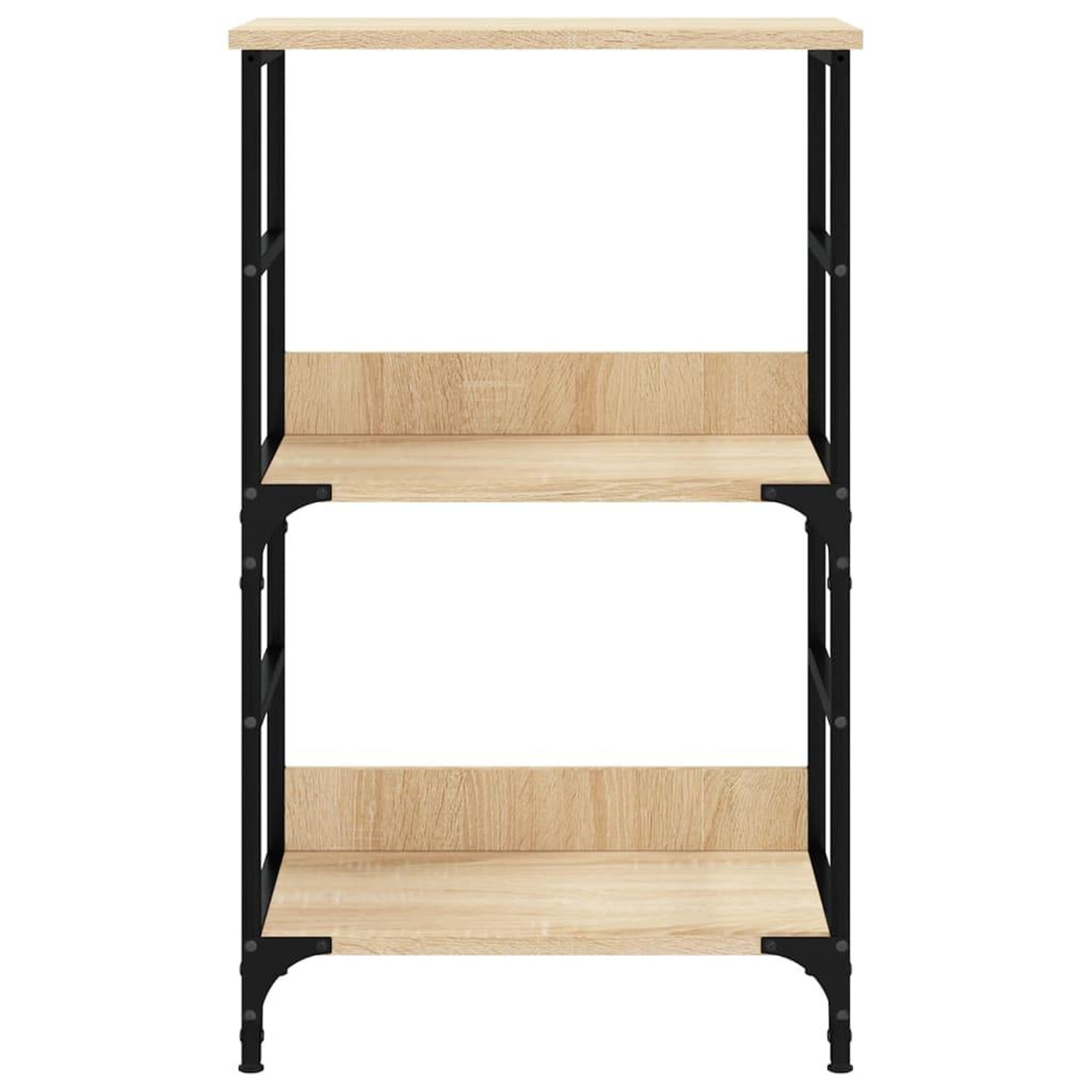 Voir la diapositive 4 : VIDAXL Bibliotheque chene sonoma 50x33x82 cm bois d'ingenierie