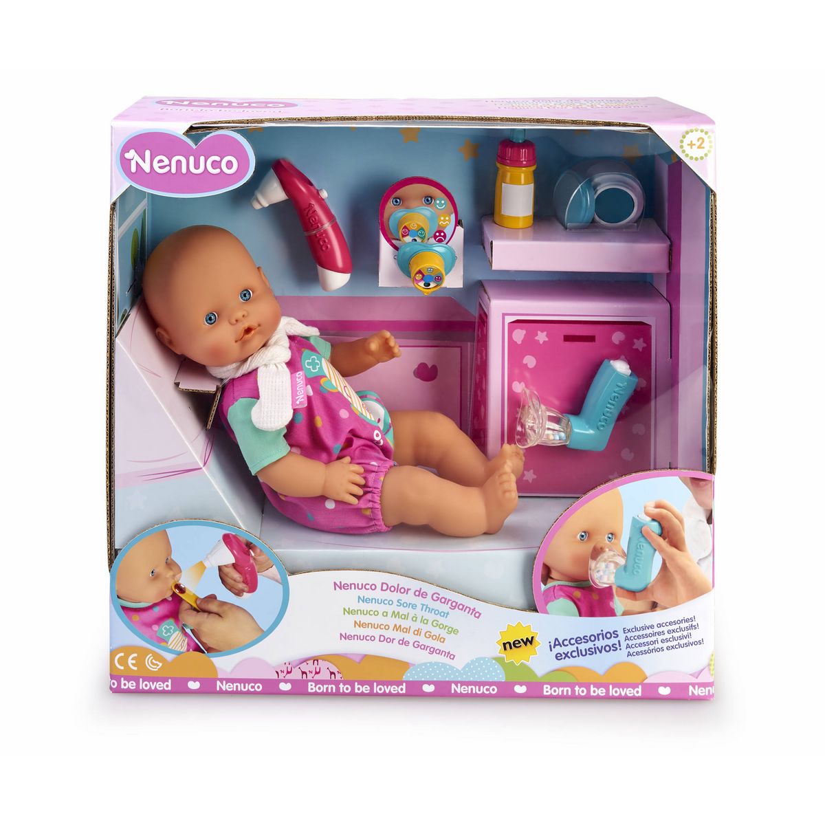 NENUCO Poupée - Nenuco mal à la gorge