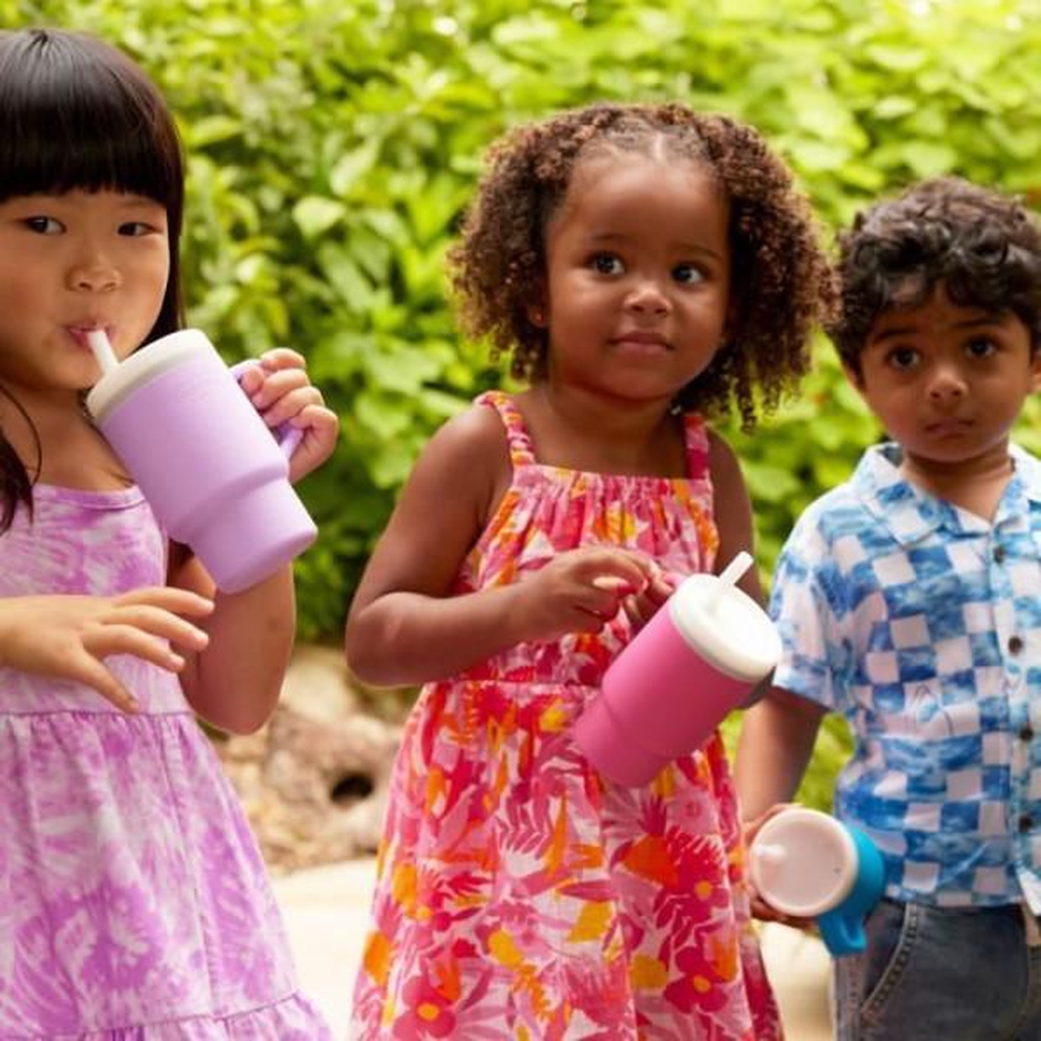 Voir la diapositive 5 : INFANTINO Ma premiere tasse - infantino - silicone - mauve lila