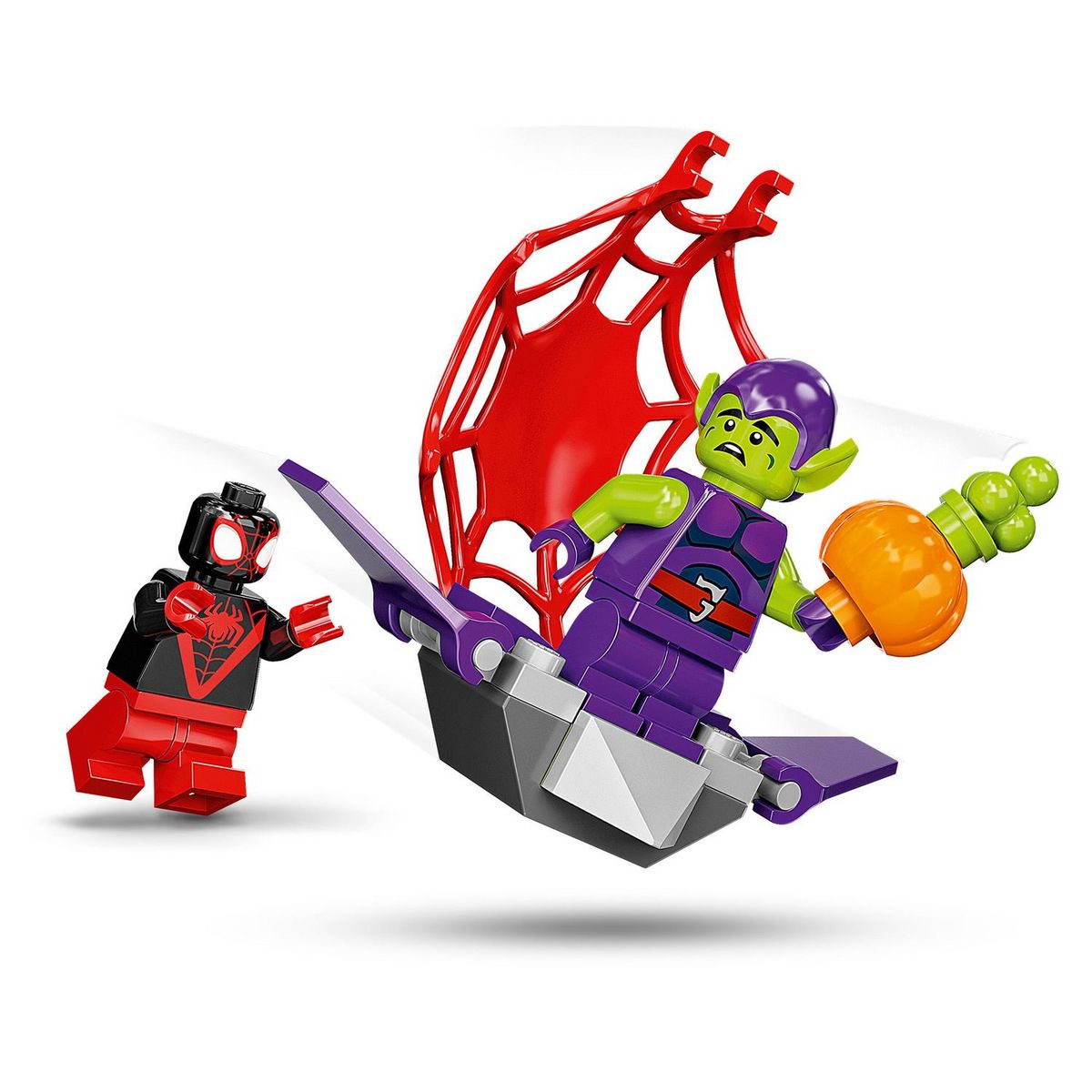 LEGO Marvel 10781 Spidey et Ses Amis Extraordinaires Miles Morales : Le Techno-Trike de Spider-Man