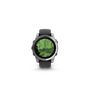 Voir la diapositive 5 : GARMIN Montre connectée Garmin fenix E AMOLED 47mm Acier Silver avec bracelet Graphite