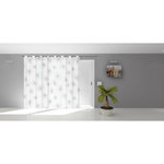 SOLEIL D'OCRE Voile à oeillets baie vitrée 280X250 cm LIONEL blanc, par Soleil d'Ocre