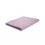 Today Drap plat Poudre de lila - 100% coton 57 fils - 240 x 300 cm - Rose