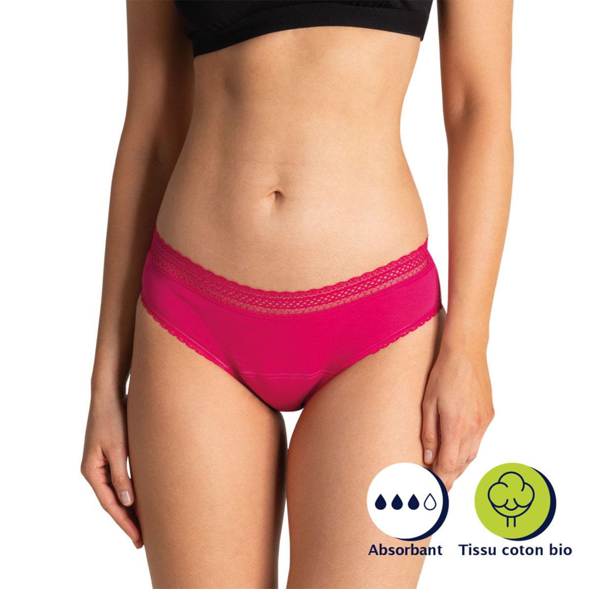 Athena Slip pour les règles femme