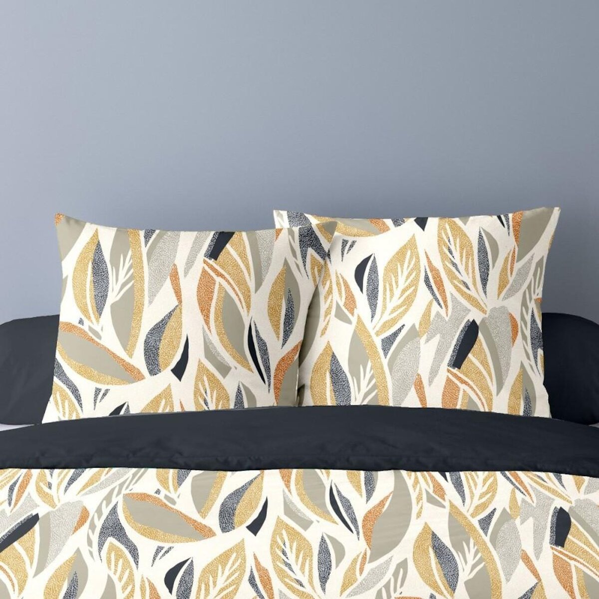 Dourev Housse de couette 240x220 ESTHER + 2 taies matière Polaire