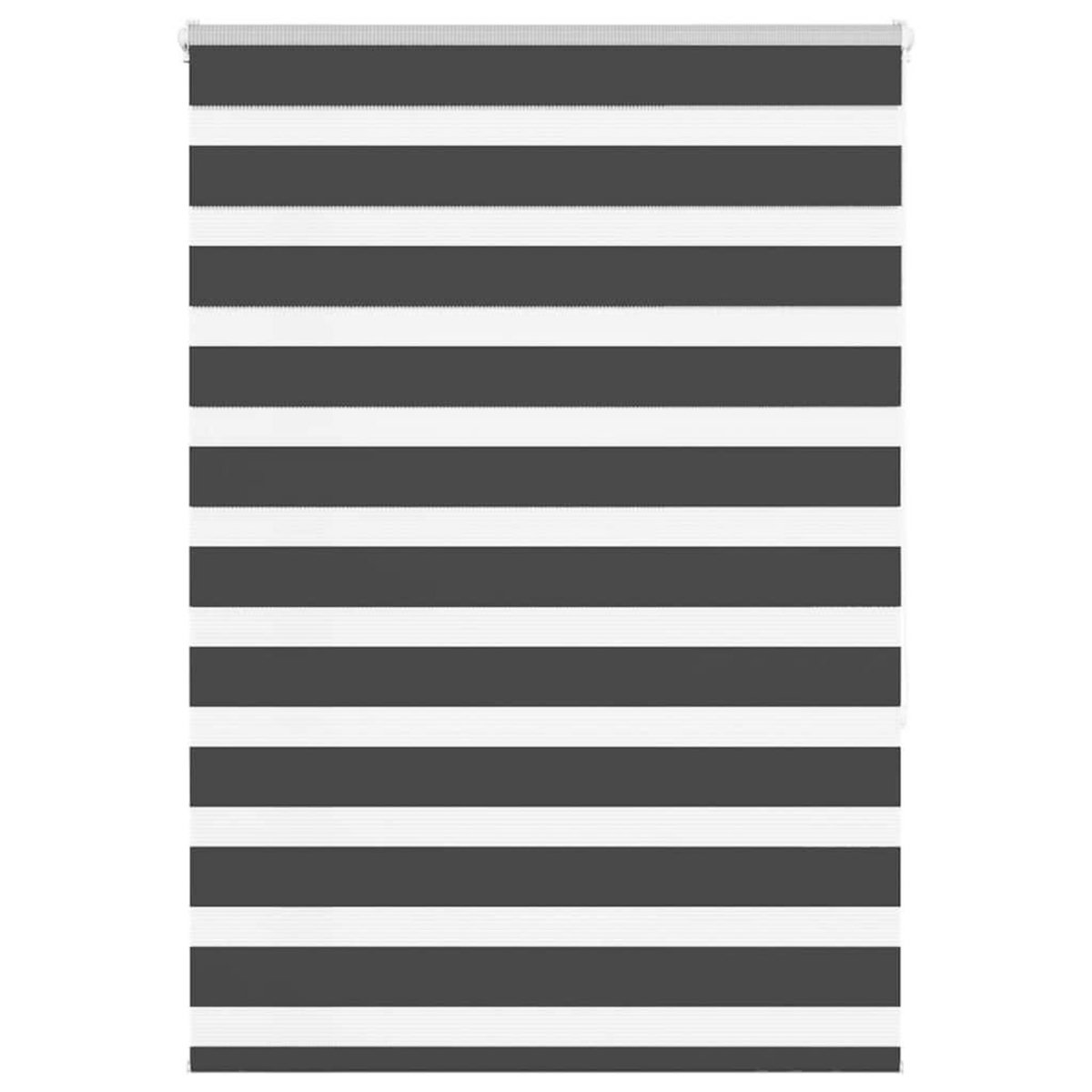 VIDAXL Store zebre noir 110x150 cm largeur du tissu 105,9 cm polyester